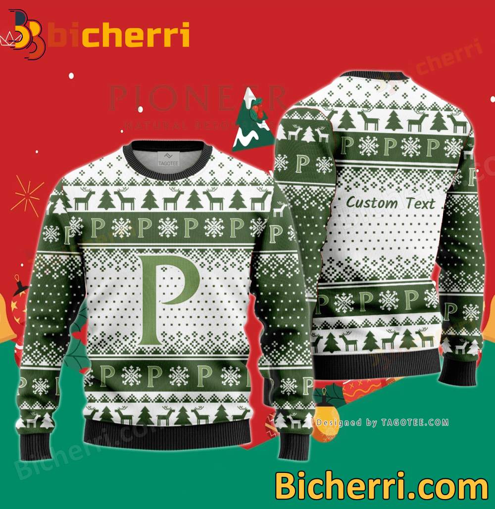 Pioneer Natural Resources Company Ugly Christmas Sweater