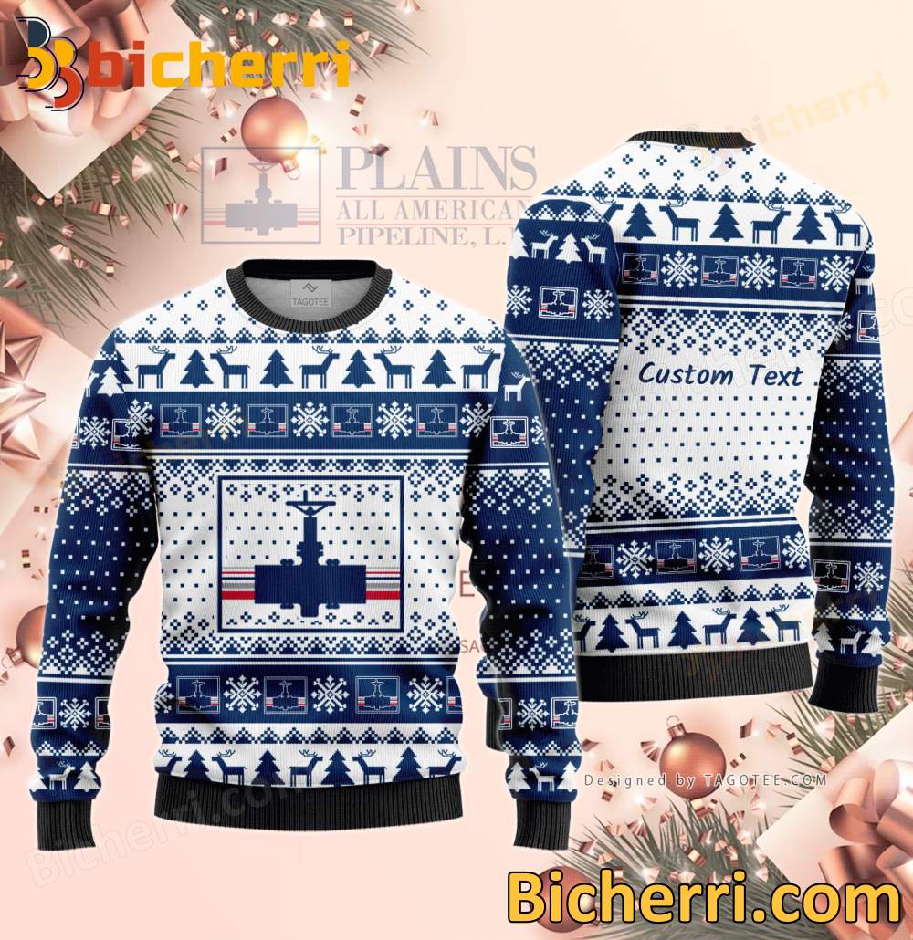 Plains All American Pipeline, L.P. Ugly Christmas Sweater