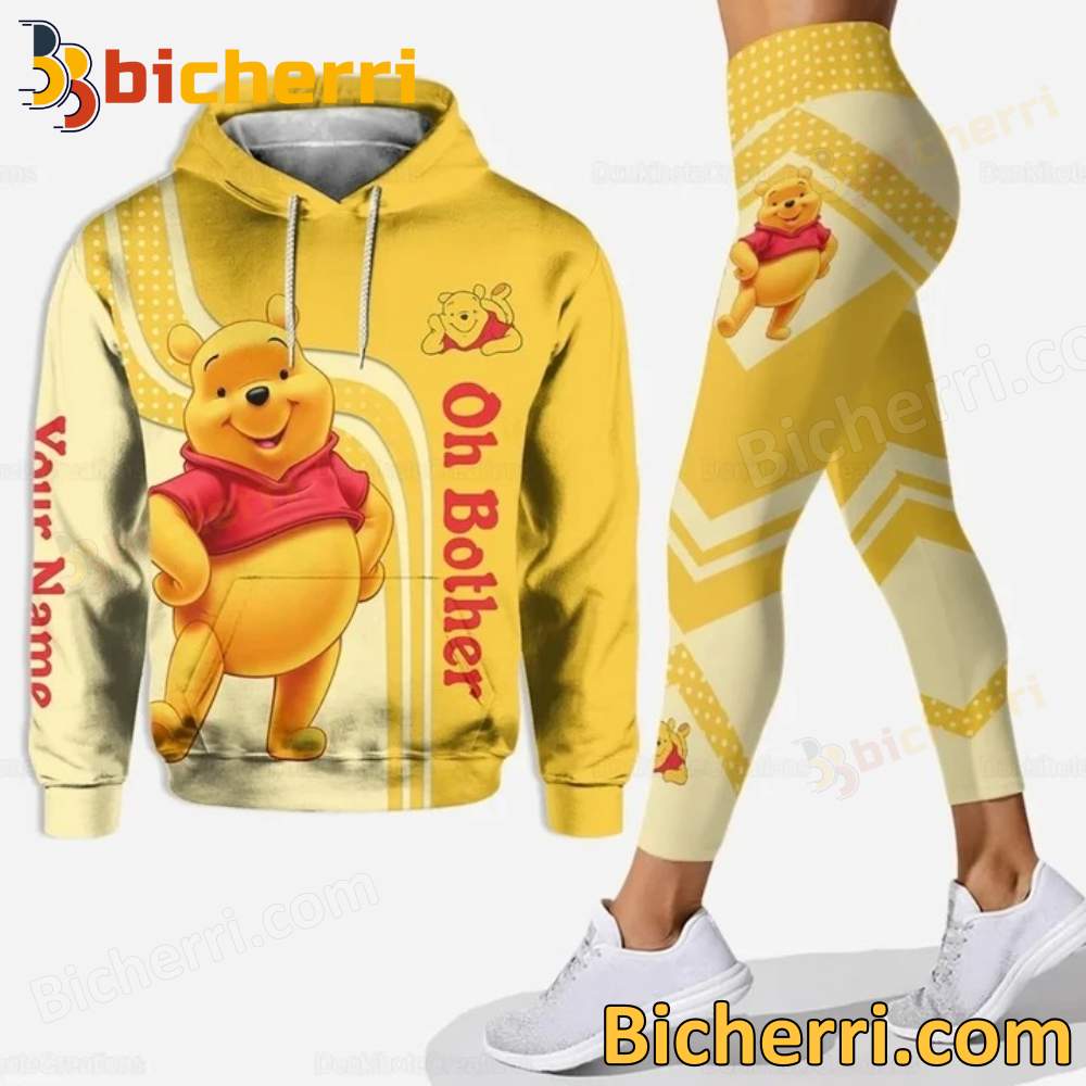 Pooh Oh Bother Personalized Hoodie Legging Set