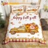 Pumpkin Truck Happy Fall Yall Bedding Set