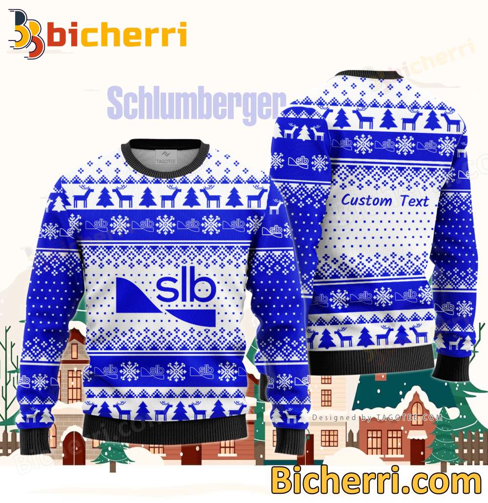 Schlumberger Limited Ugly Christmas Sweater