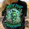 Skull Woman Wings Bitch Dust Sprinkle That Shit On Everything T-shirt