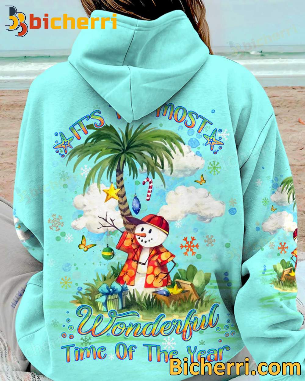 Snowman It's The Most Wonderful Time Of The Year Hoodie