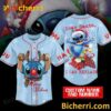 Stitch Dear Santa I Can Explain Baseball Jersey