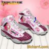 Strong Girl Breast Cancer Warrior Personalized Air Jordan 13 Shoes