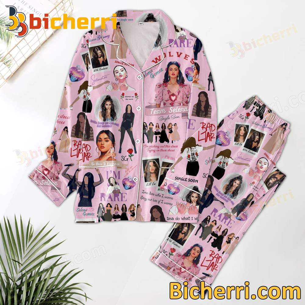 Team Selena Gomez Pajamas Set