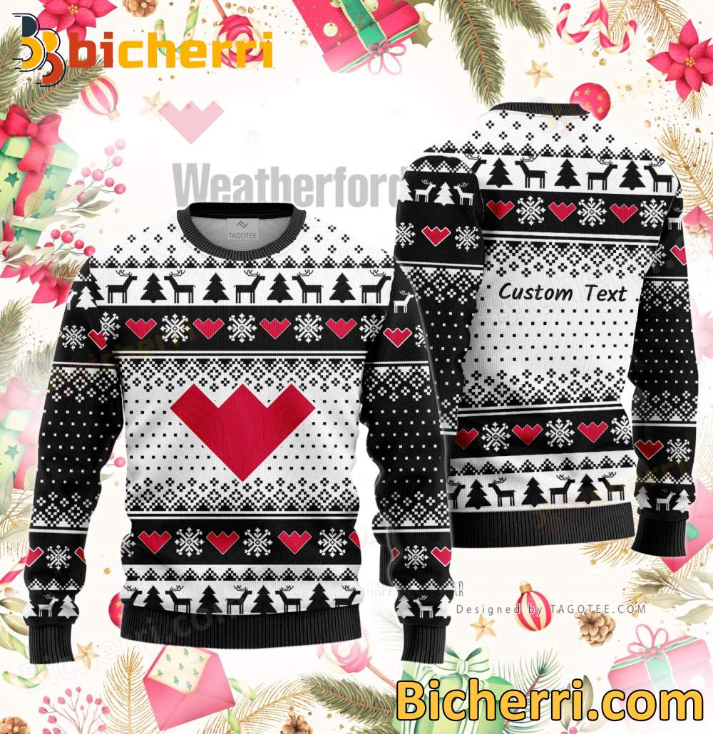 Weatherford International plc Ugly Christmas Sweater