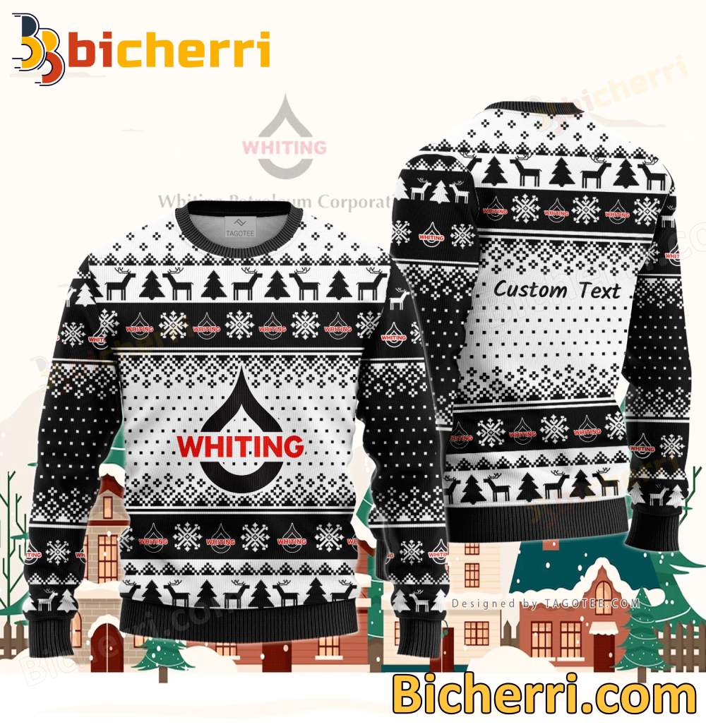 Whiting Petroleum Corporation Ugly Christmas Sweater