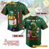 Adventure Time Christmas Time Personalized Baseball Jersey