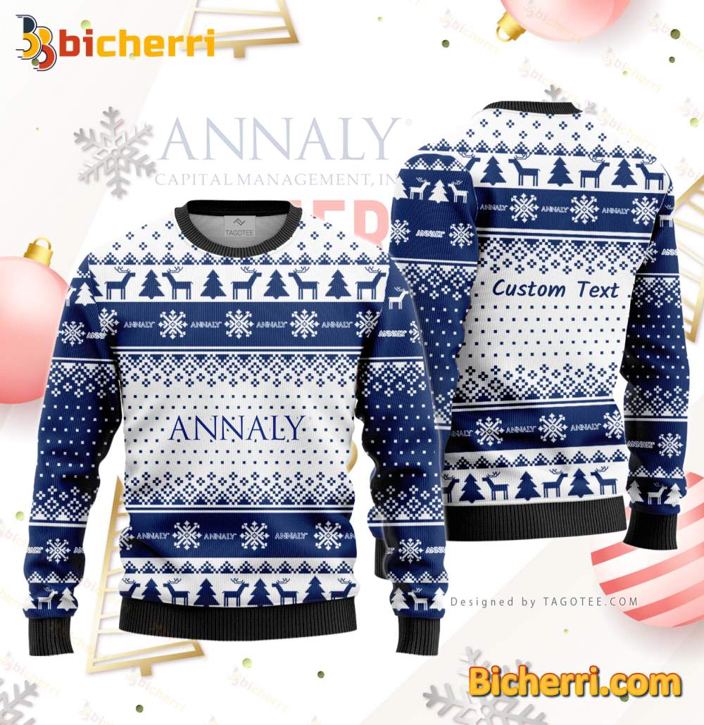 Annaly Capital Management, Inc. Ugly Christmas Sweater