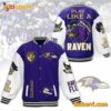 Baltimore Ravens Play Like A Raven Baseball Jacket