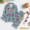 Bluey My Family Is The Best Christmas Women's Pajamas Set