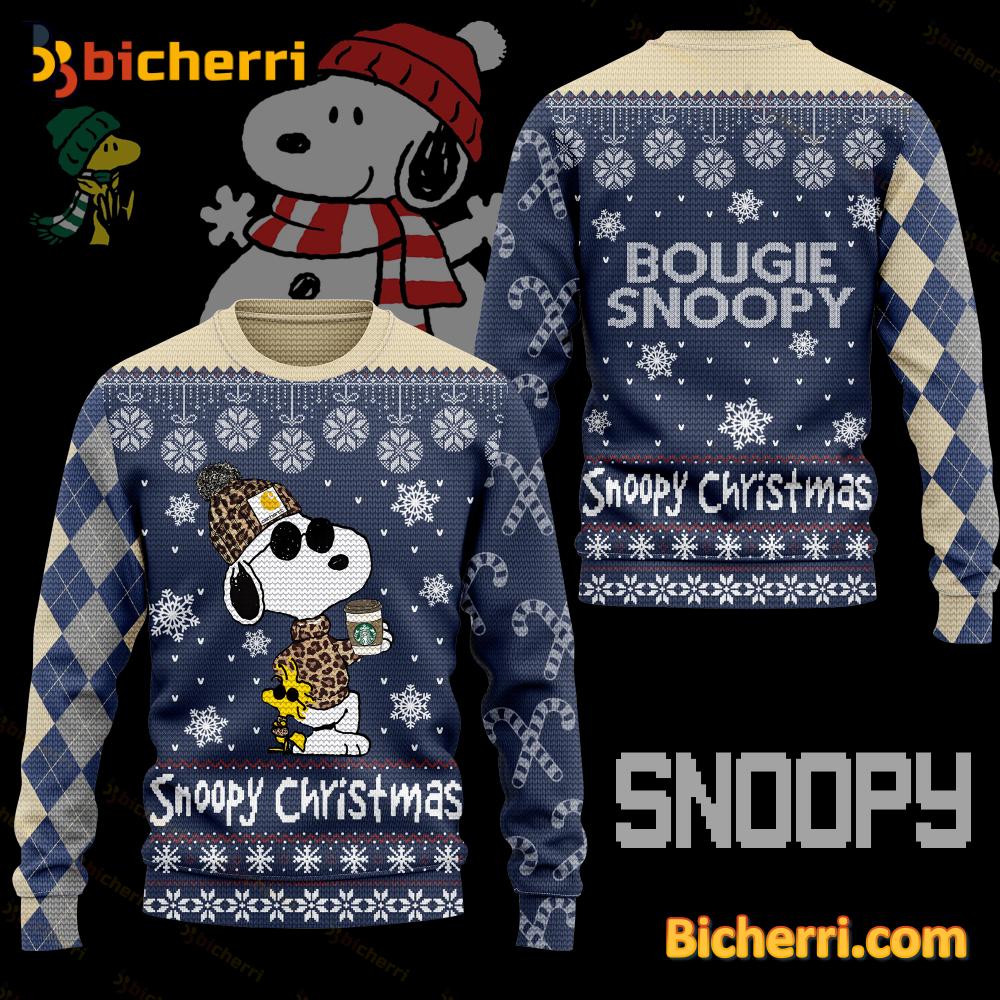 Bougie Snoopy Snoopy Christmas Ugly Christmas Sweater