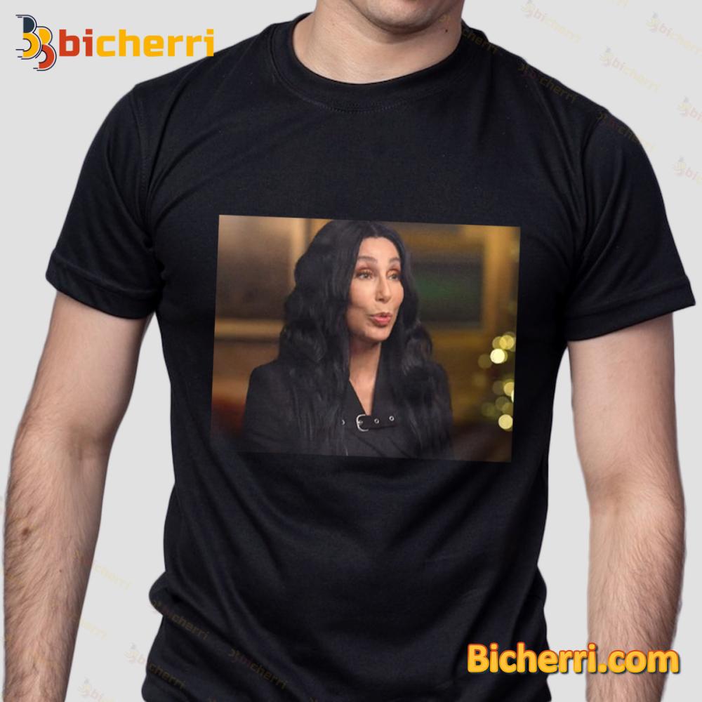 Cher laughs about iconic hit believe turning 25 pisses the f–k out of me shirt a