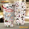 Christmas Rules Snuggle Up In Your Coziest Blanket Sip On Hot Cocoa Personalized Tumbler