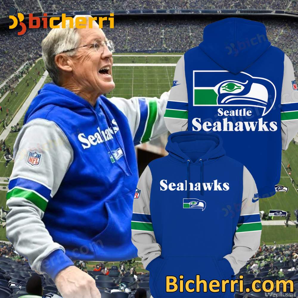 Coach Pete Carroll Seattle Seahawks 2023 Hoodie