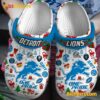 Detroit Lions One Pride Christmas Crocs Clogs