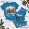 Detroit Lions Tis The Season To Watch The Lions Pajamas Set