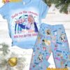 Dolly Parton Dolly On The Streets Her Fan On The Sheet Pajamas Set