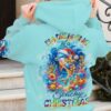 Dolphin I'm Dreaming Of A Beachy Christmas Hoodie