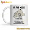 Elephant My Five Moods I'm Too Old For This Mug