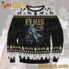 Elvis Presley King Rock And Roll Ugly Christmas Sweater