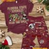 Florida State Seminoles Fear The Spear Pajamas Set