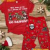 Georgia Bulldogs Win Lose Or Tie I'm A Dawg Til' I Die Go Dawgs Pajamas Set