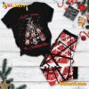 Guitar Rockin' Around The Christmas Tree Pajamas Set