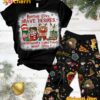 Harry Potter Roaring Fires Brave Desires Gryffindor's Christmas Never Tires Pajamas Set