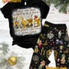 Harry Potter Yellow And Black Warmth In A Pack Hufflepuffs Christmas A Joyous Knack Pajamas Set