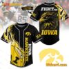 Iowa Hawkeyes Fight For Iowa Personalized Baseball Jersey