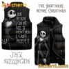 Jack Skellington Just Because I Can Not See It Doesn't Mean I Can't Believe It Sleeveless Puffer Vest