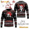Jack Skellington On The Naughty List And I Regret Nothing Ugly Christmas Sweater