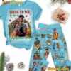Luke Bryan Drunk On You And High On Christmas Time Pajamas Set
