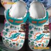 Miami Dolphins Go Fins Crocs Clogs