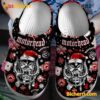 Motorhead Skull Merry Christmas Crocs Clogs