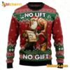 No Lift No Gift Ugly Christmas Sweater