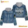 Philadelphia Eagles I Am Eagles Aholic Jean Jacket Hoodie
