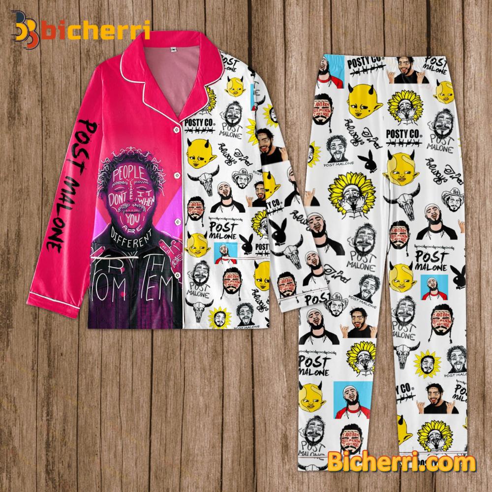 Post Malone People Don't Like It When You Are Different Women's Pajamas Set