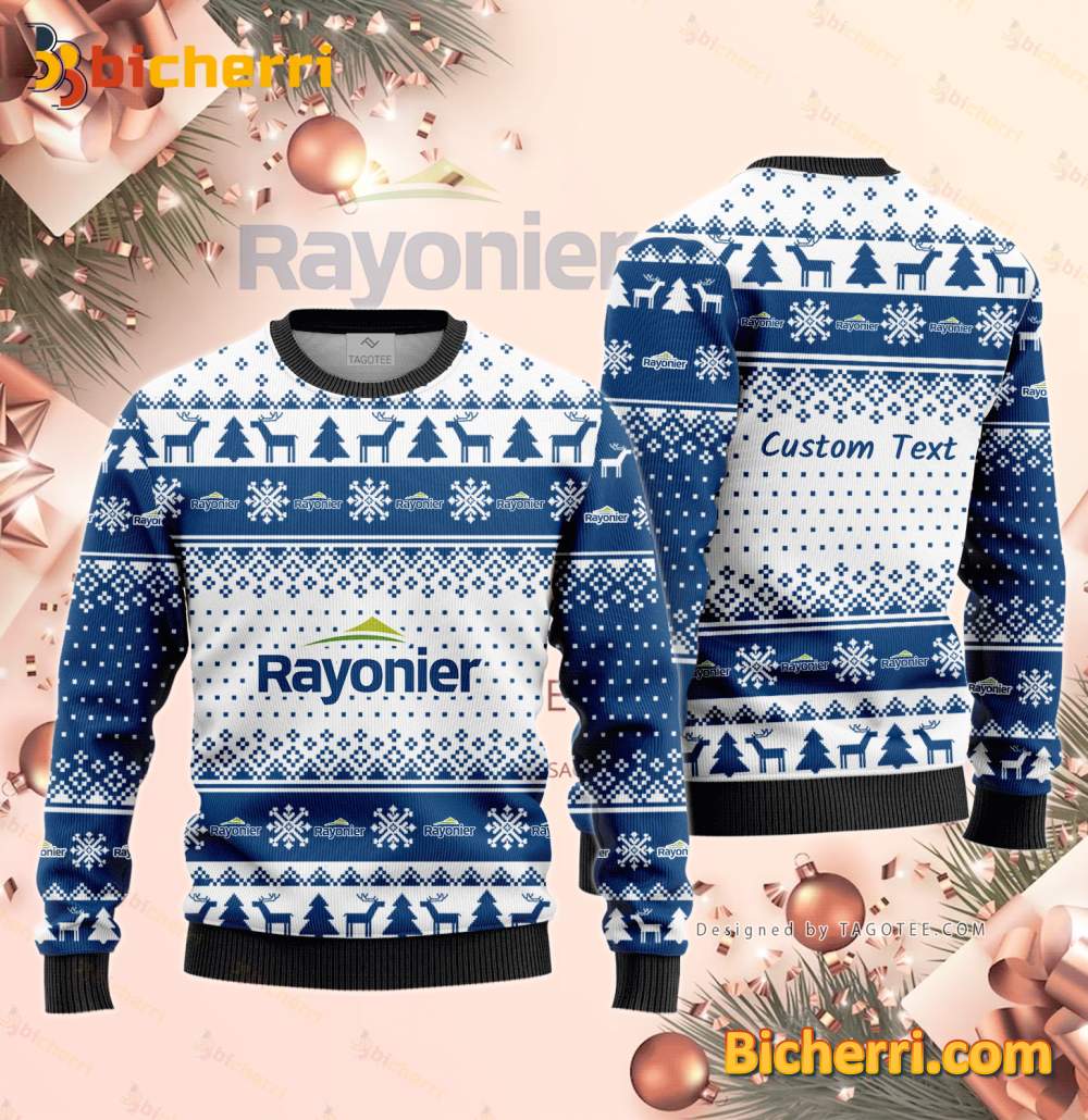 Rayonier Inc. Ugly Christmas Sweater