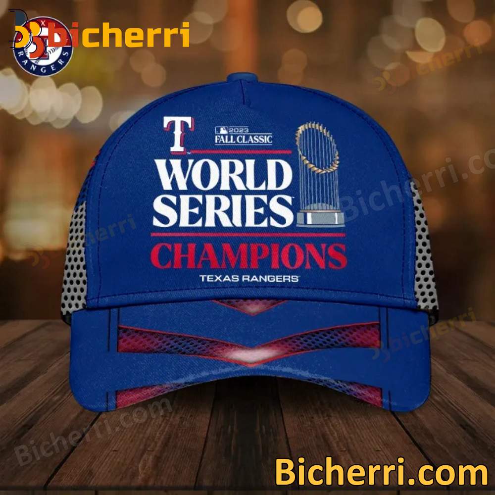 Texas Rangers World Series 2023 Champions Cap