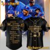 Texas Rangers World Series 2023 Champions Names Player Baseball Jersey