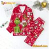 The Grinch Can't Say No To Chick-fil-a On A Snowy Day Women's Pajamas Set