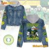 University Of Oregon Oregon Ducks Quack Attach Jean Jacket Hoodie