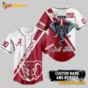 Alabama Crimson Tide Hit Your Stride Roll Tide Personalized Baseball Jersey