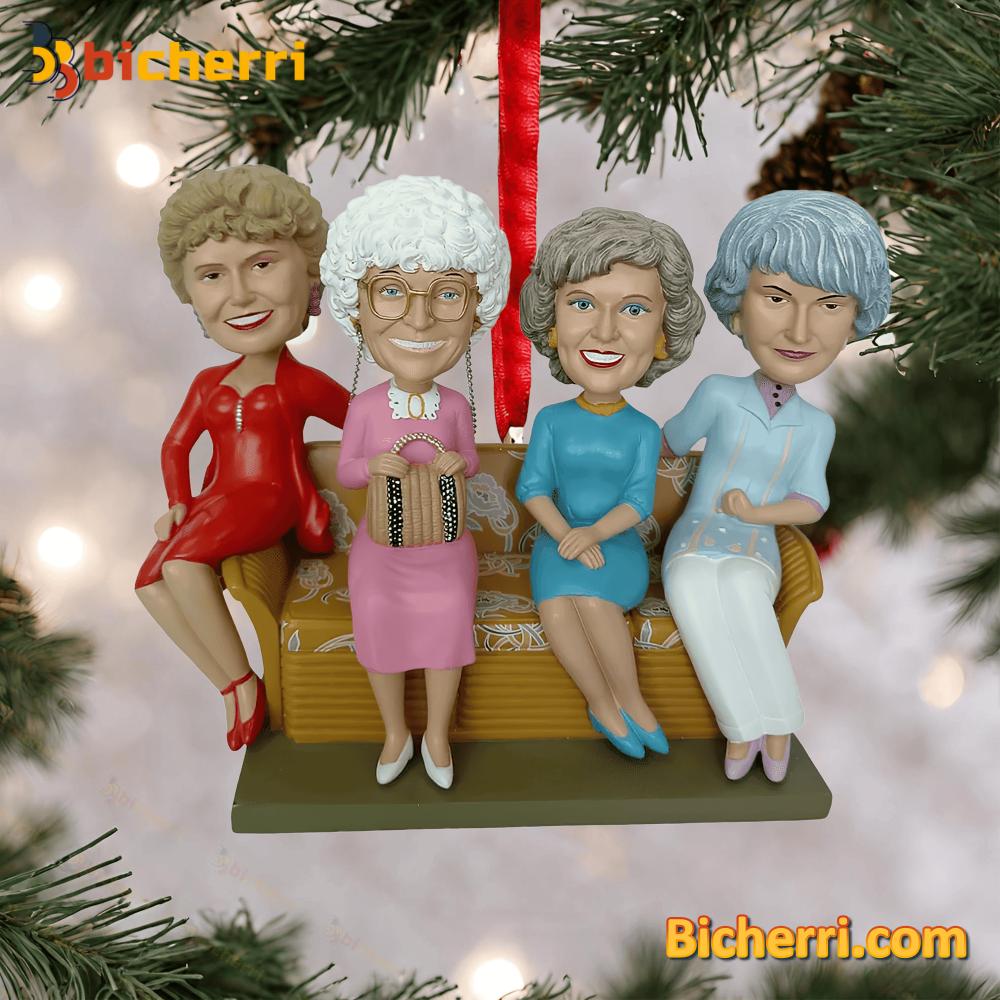 All Member Of The Golden Girl Christmas Ornament