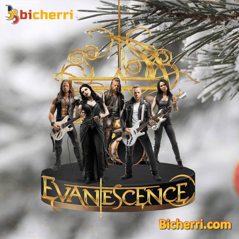 All Members Of Evanescence Band Ornament