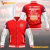 Arsenal The Gunners Baseball Jacket
