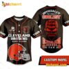 Cleveland Browns Dawg Pound Officially The World's Coolest Cleveland Browns Fan Personalized Baseball Jersey